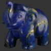 Elefant aus Lapislazuli 2